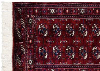 2.5x8 Vintage Fine Bokhara Rug Runner