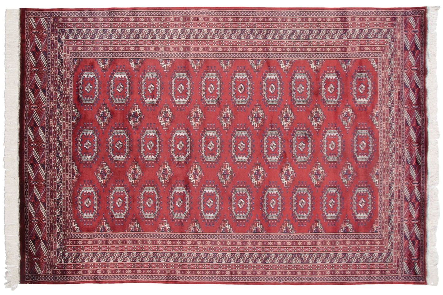 6x9 Vintage Fine Bokhara Carpet