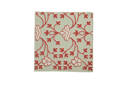 2x2 New Indian Samarkand Design Square Rug Mat