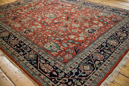 7.5x10 Vintage Indian Bijar Design Carpet