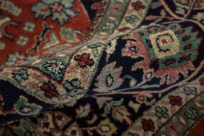 7.5x10 Vintage Indian Bijar Design Carpet