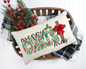Merry Christ-Mas Pillow Cover 12x20