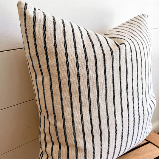 The Claire woven pillow cover 18x18 inch- High End Textured Fabric